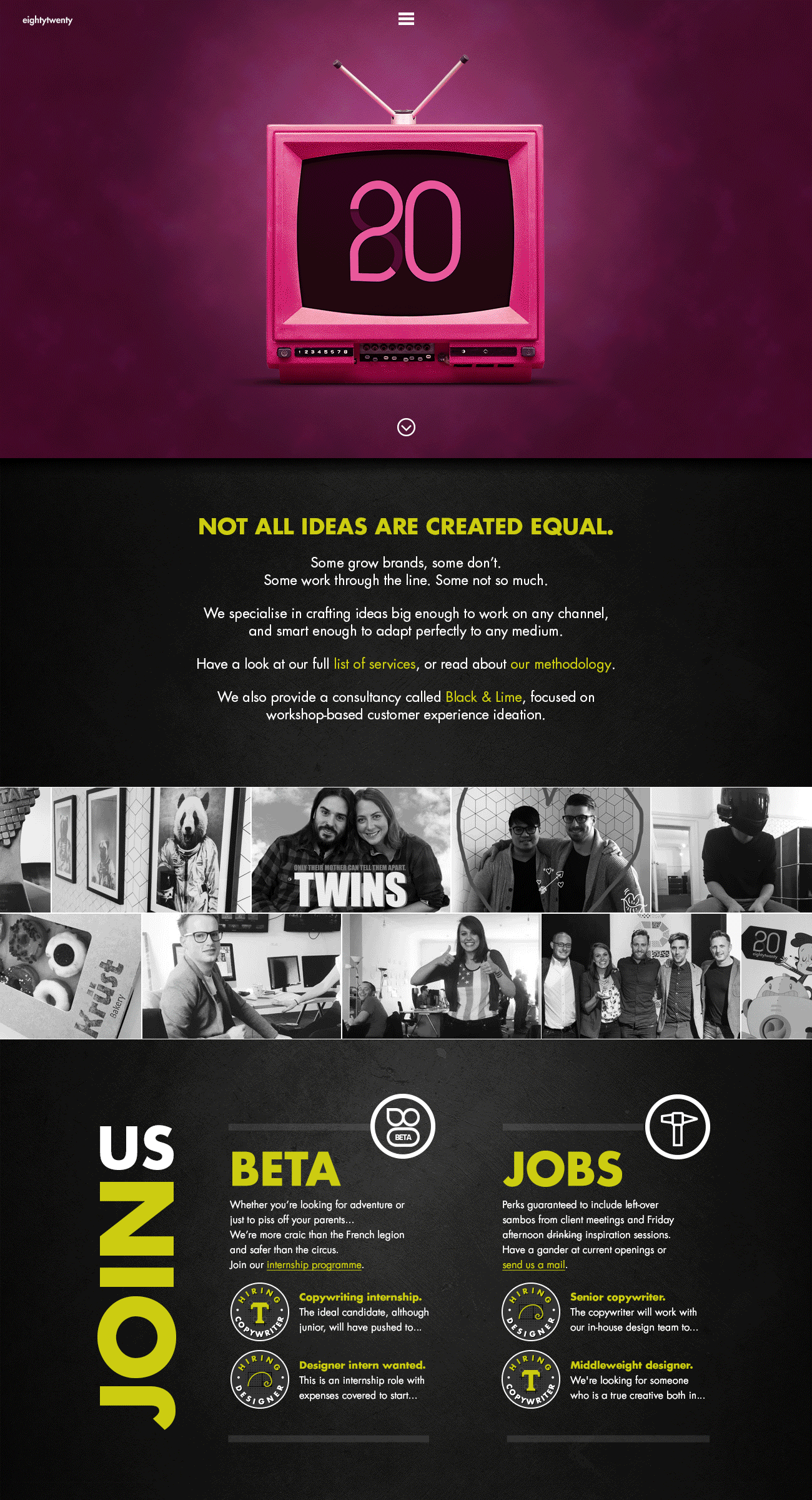 About Page Design