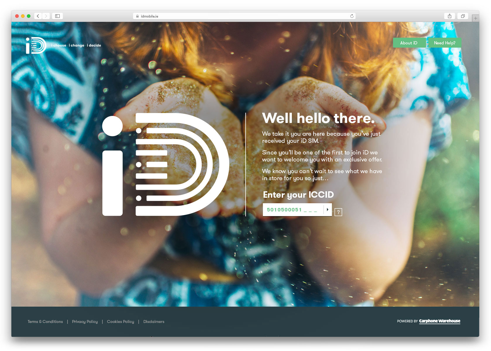 iD Mobile Responsive