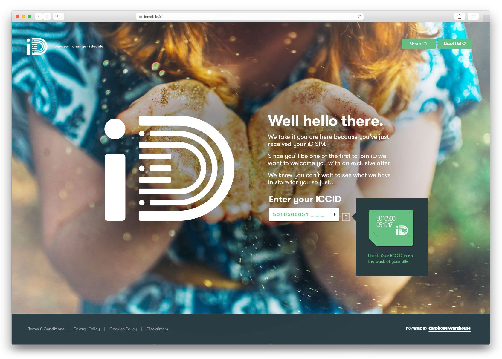 iD Mobile Responsive